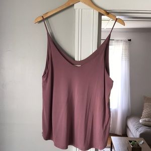 Mikey and Joey Mauve Tank Top